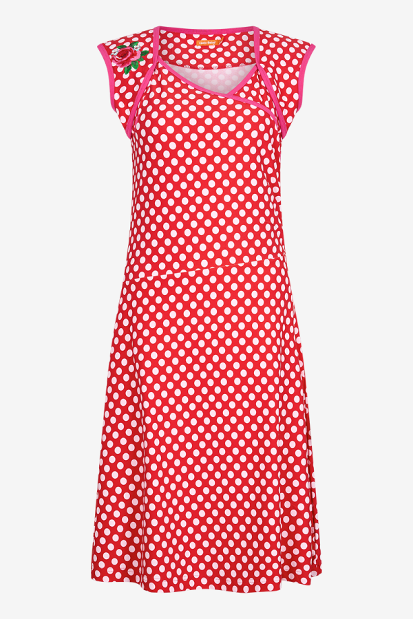 Dress  Lambada Polka Dot Red