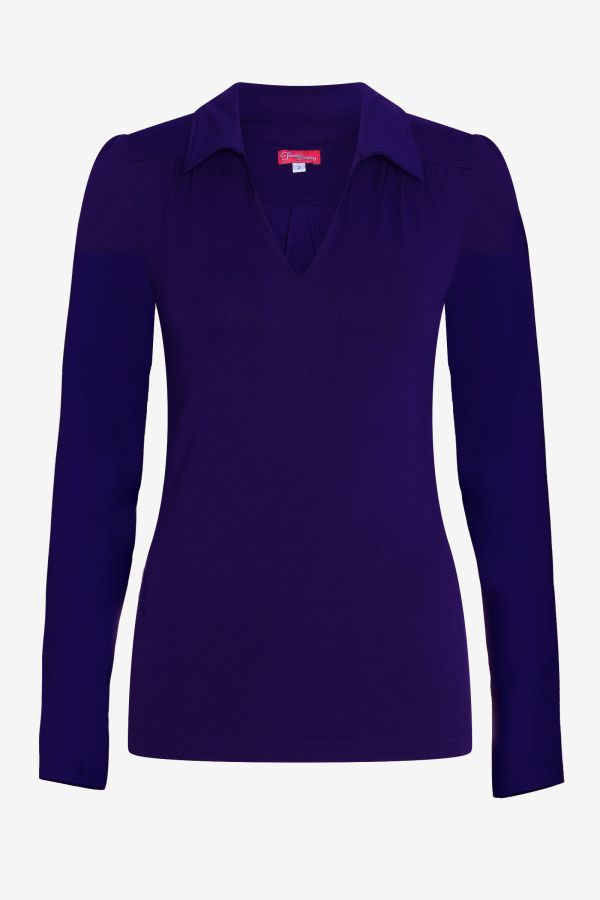 Shirt Nellie Uni purple