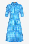 Dress  Betsy Polka  Dot Blue