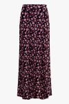 Long Skirt Cherry Blossom black