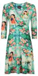 Dress Swirley Chinese Floral blue