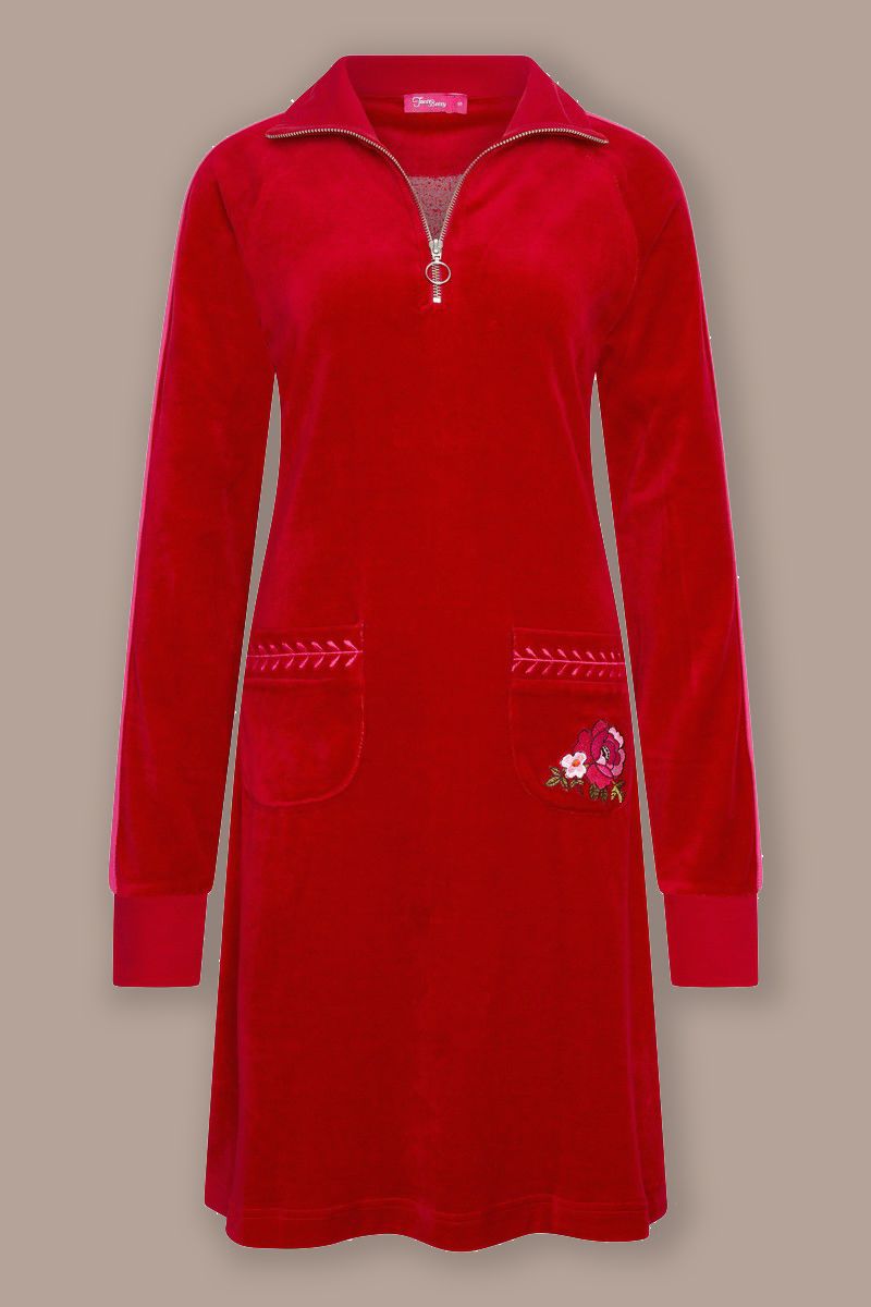 Dress Nana Velvet Red 