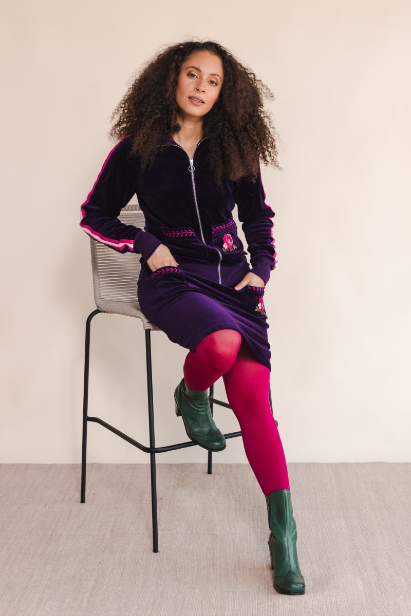 Jacket Nikky Velvet Purple