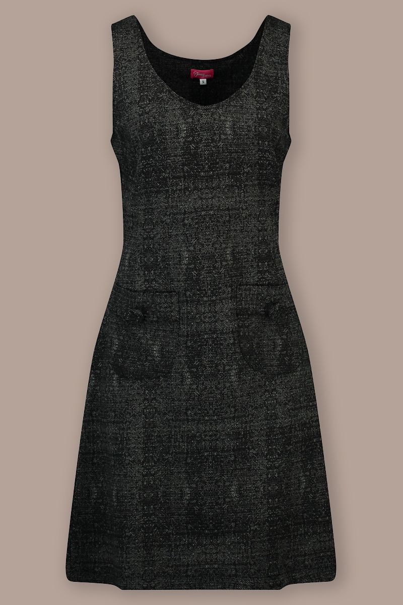 Pinafore Dress Remi Black
